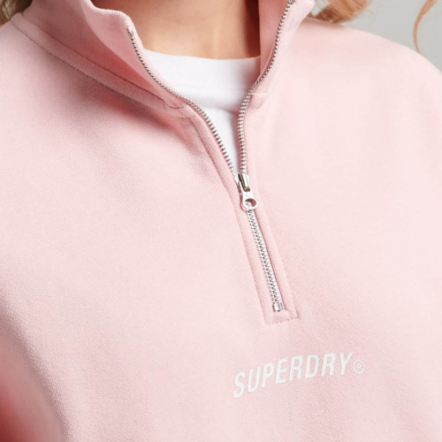 Superdry Γυναικείο φούτερ Core Sport Half-Zip Hoodie